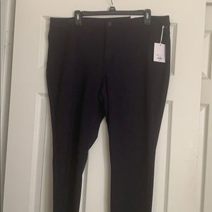LC Lauren Conrad navy skinny stretch ponte pants